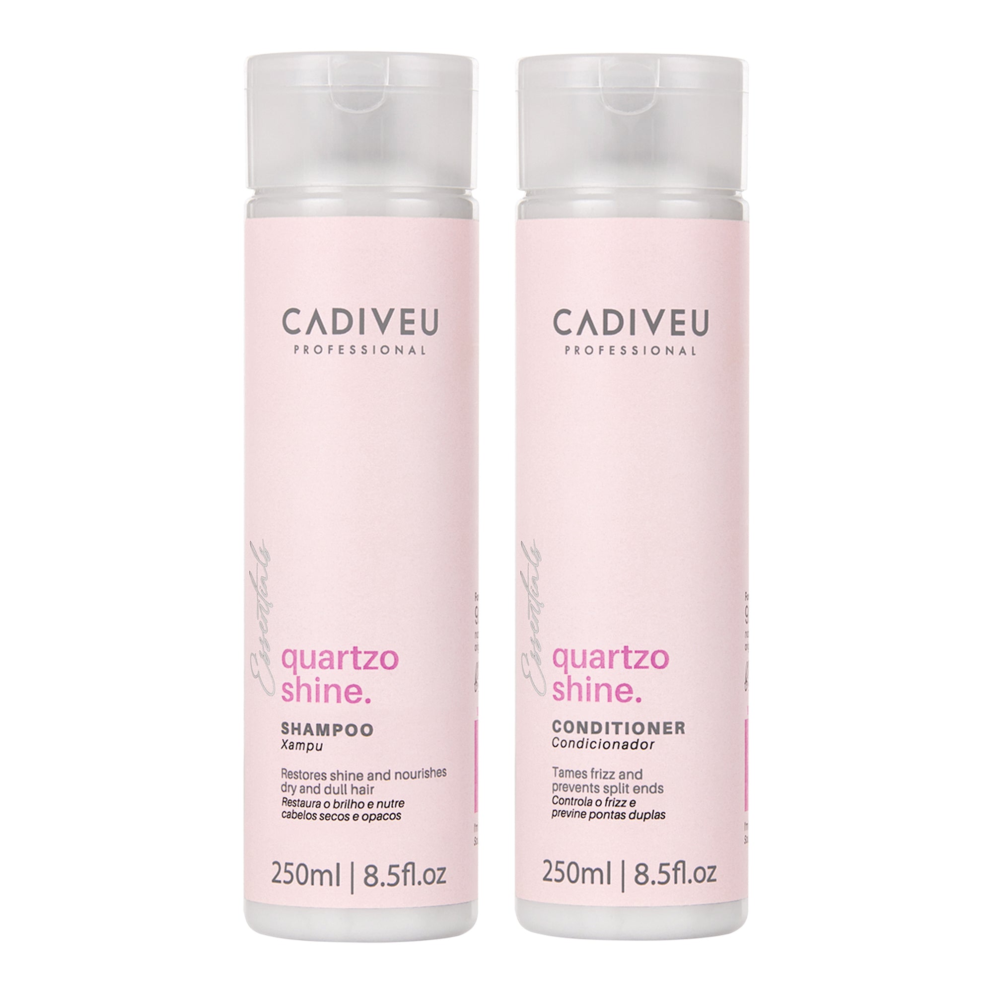 Kit Cadiveu Essentials Quartzo Shine (2 Produtos)
