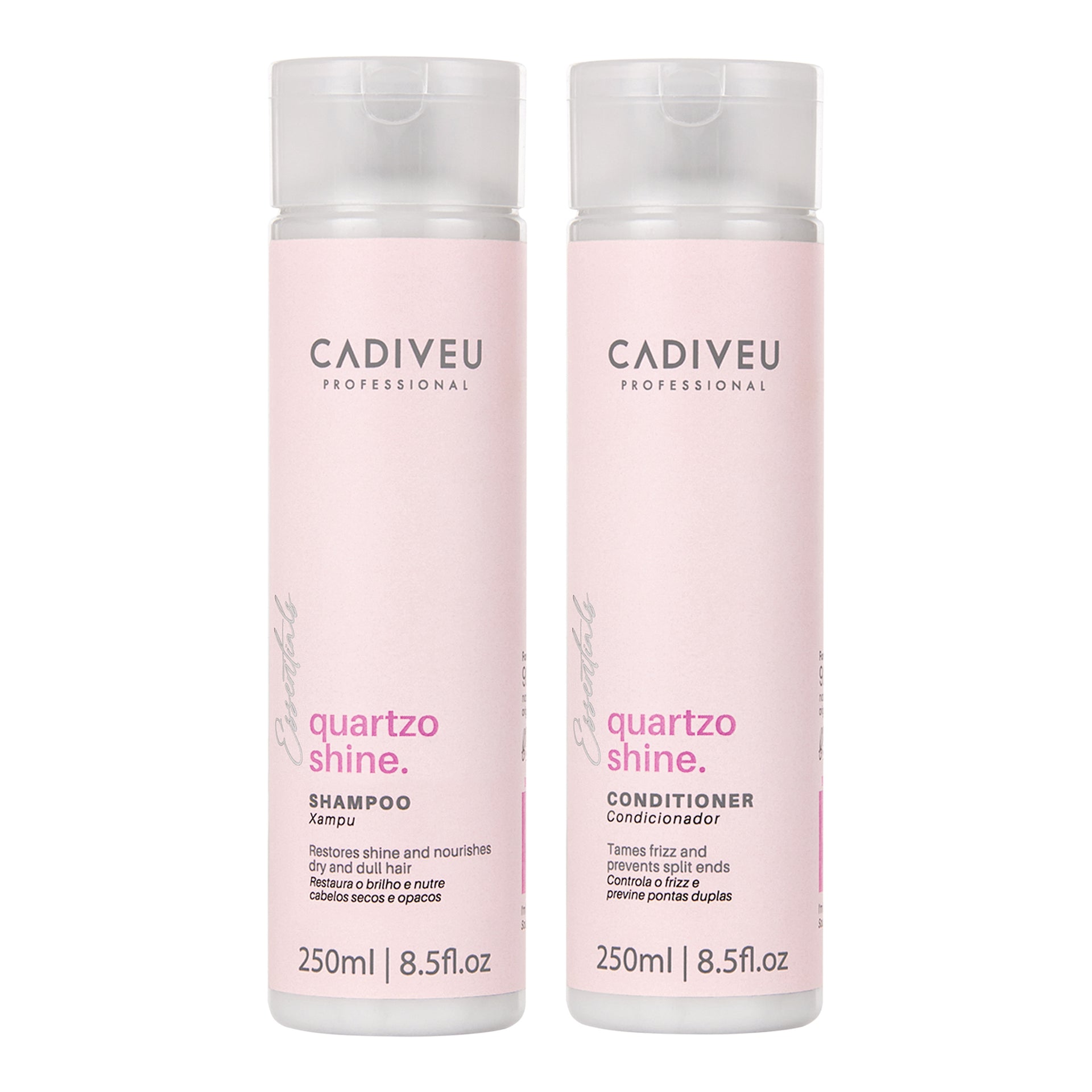 Kit Cadiveu Essentials Quartzo Shine (2 Produtos)