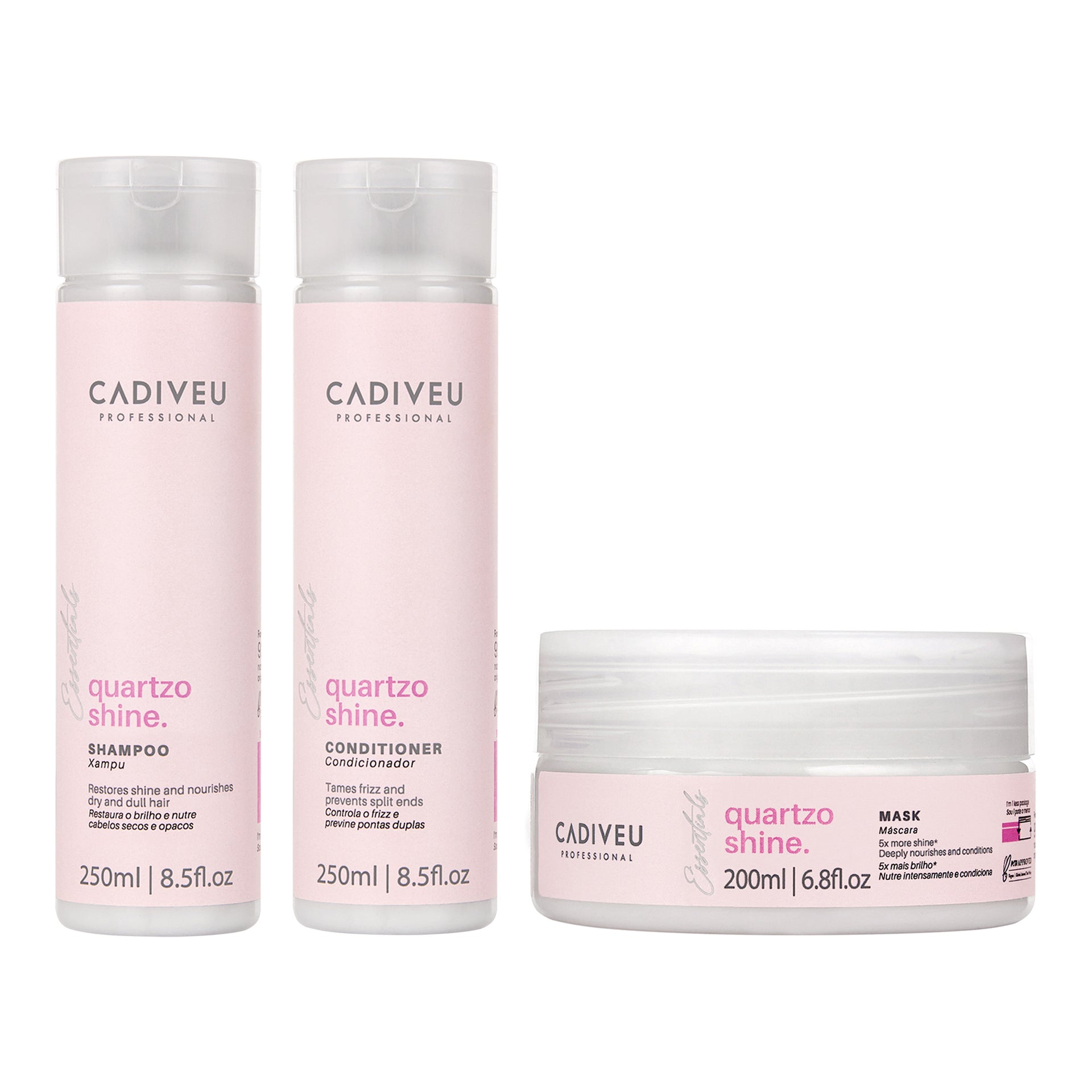 Kit Cadiveu Essentials Hair Remedy (3 Produtos)
