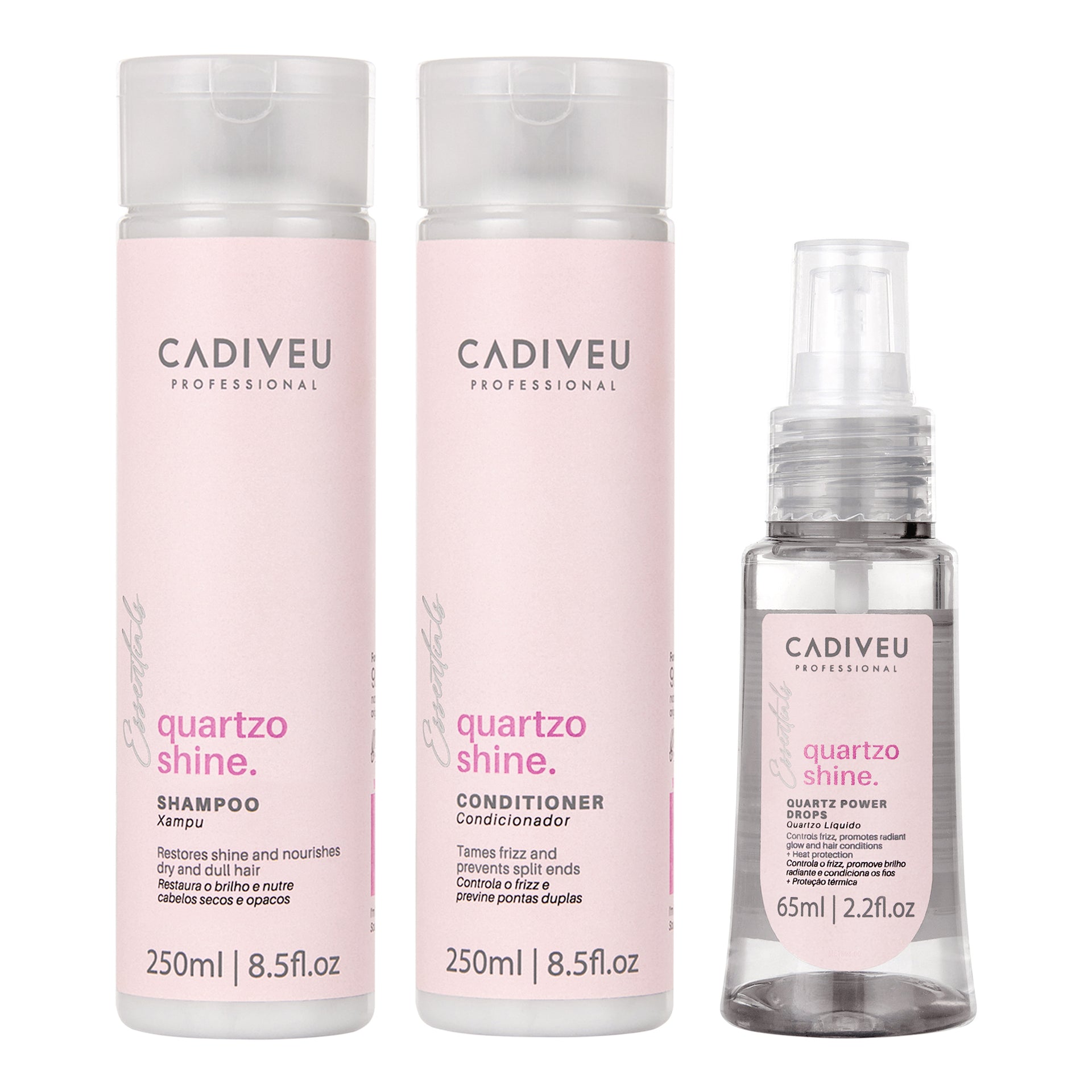 Kit Cadiveu Essentials Hair Remedy (3 Produtos)