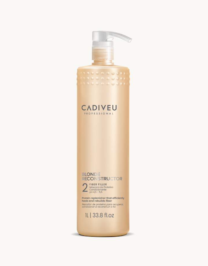 Cadiveu Professional Blonde Reconstructor Máscara Fiber Filler 1l