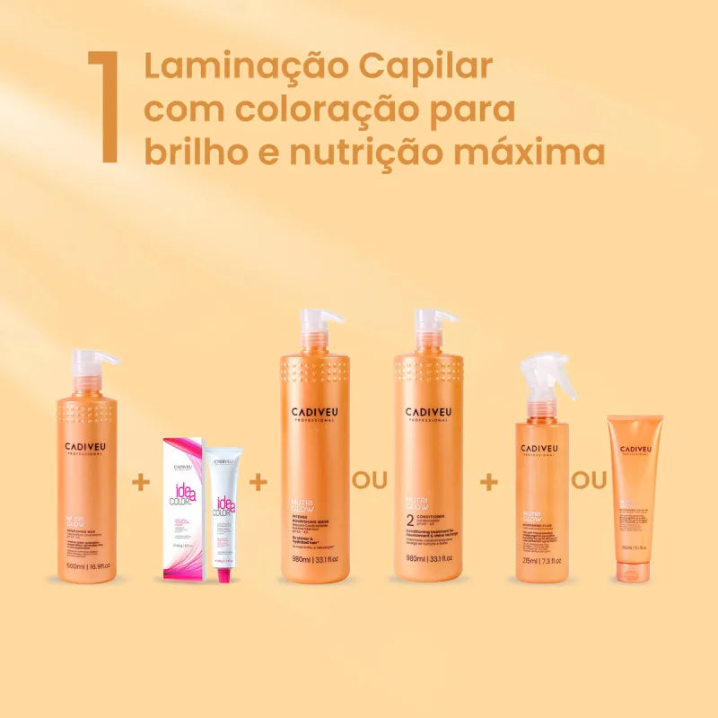 Cadiveu Professional Nutri Glow Protocolo de Laminação Capilar