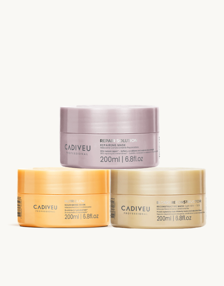 Kit Cronograma Capilar Professional Restauração 3x200ml