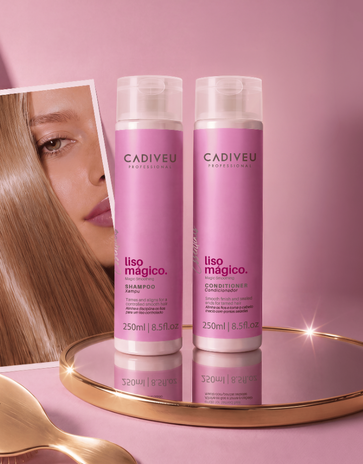 KIT Liso Mágico Shampoo + Condicionador