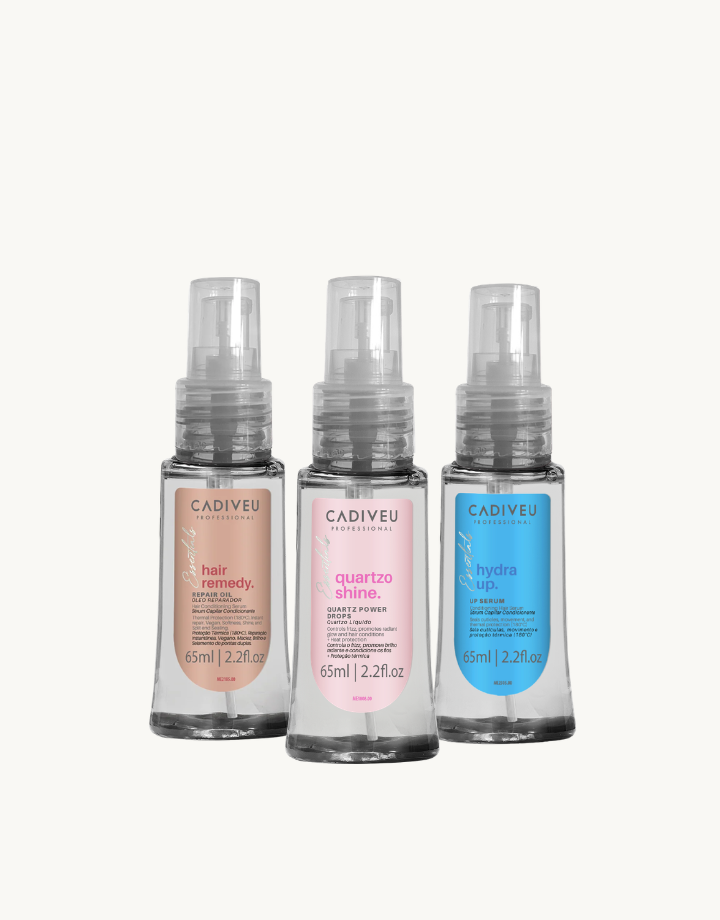 Kit Cronograma Trio Oléos Essentials 3x65ml