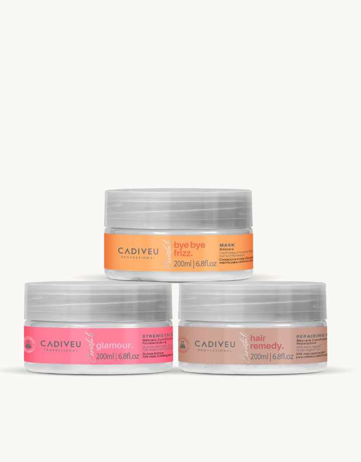 Kit Cronograma Capilar Essential Força 3x200ml