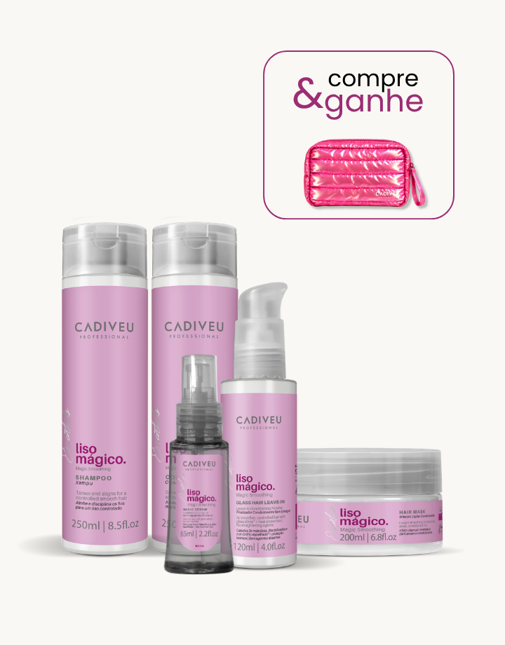 KIT Cadiveu Essentials Liso Mágico Completo